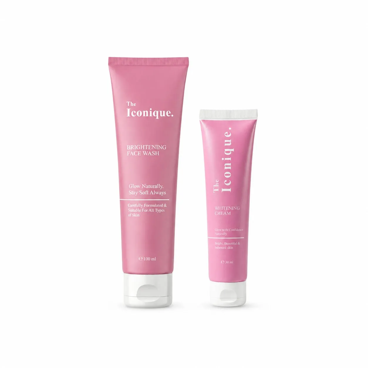 The Iconique Bright and Perfect Duo - Vitamin C and Moisturizer